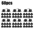 10/30/60pcs Car Bonnet Engine Hood Sound Deadener Insulation Clips For VW Lupo Passat Phaeton Scirocco Tiguan Holding Rivet Oasis Select 60pcs