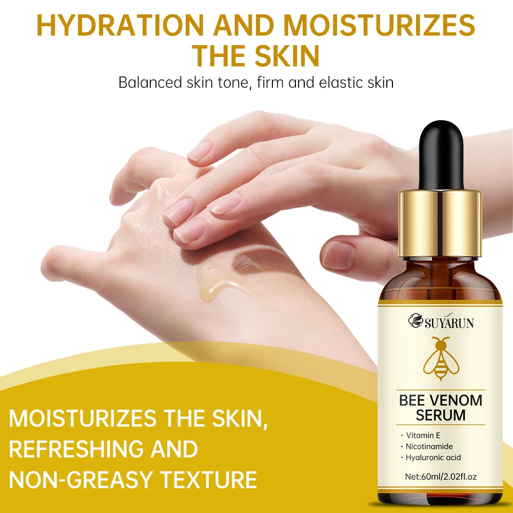 SUYARUN Vitamin E & Hyaluronic Acid Honey Face Serum | Hydrating