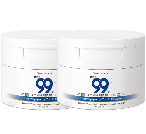 99% HAP Hydroxyapatite Tooth Powder – Remineralizing & Whitening Remineralizing Tooth Powder Oasis Select Light Blue