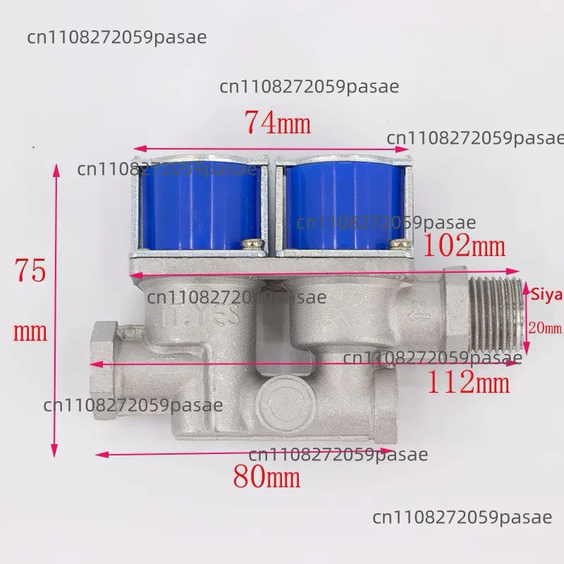 24V Self-Priming Oven Solenoid Valve KG11-25AS/BS