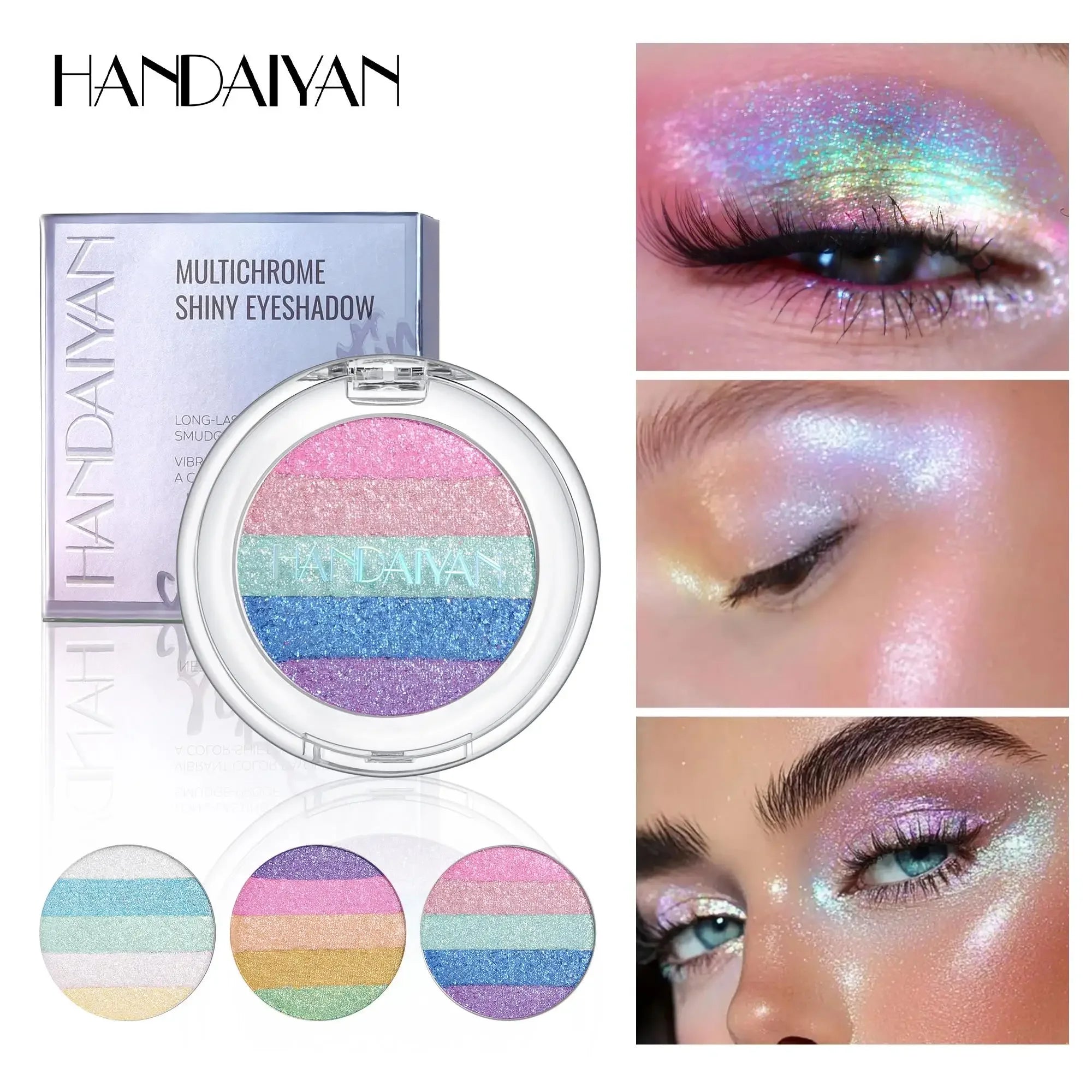 Handaiyan 5-Color Chameleon Eyeshadow & Highlight Palette