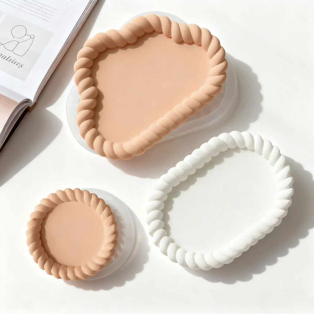 Bubble Tray Silicone Mold – Resin, Plaster & Coaster DIY Casting