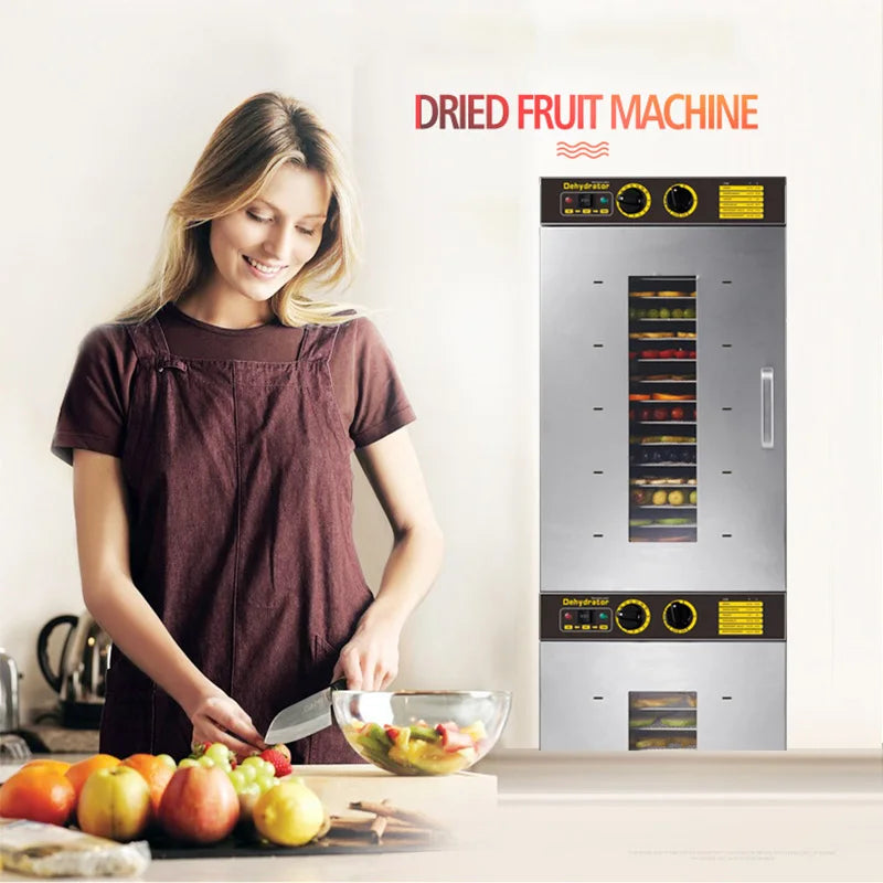 3150W 32-Tier Commercial Food Dehydrator | Electric Food Dryer