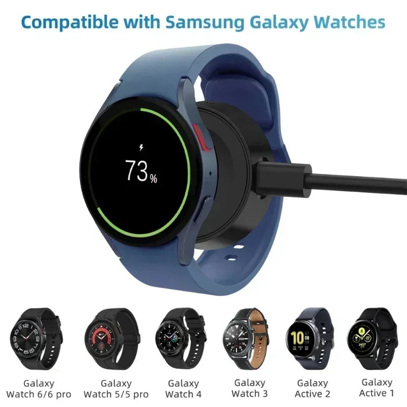 Wireless Charging Dock for Samsung Galaxy Watch – USB-C Smartwatch Charger Oasis Select