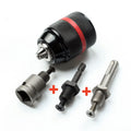 SLADE Keyless Drill Chuck 1/2-20UNF 2–13mm Self-Tightening Keyless Drill Chuck Oasis Select Chuck and Shank Set