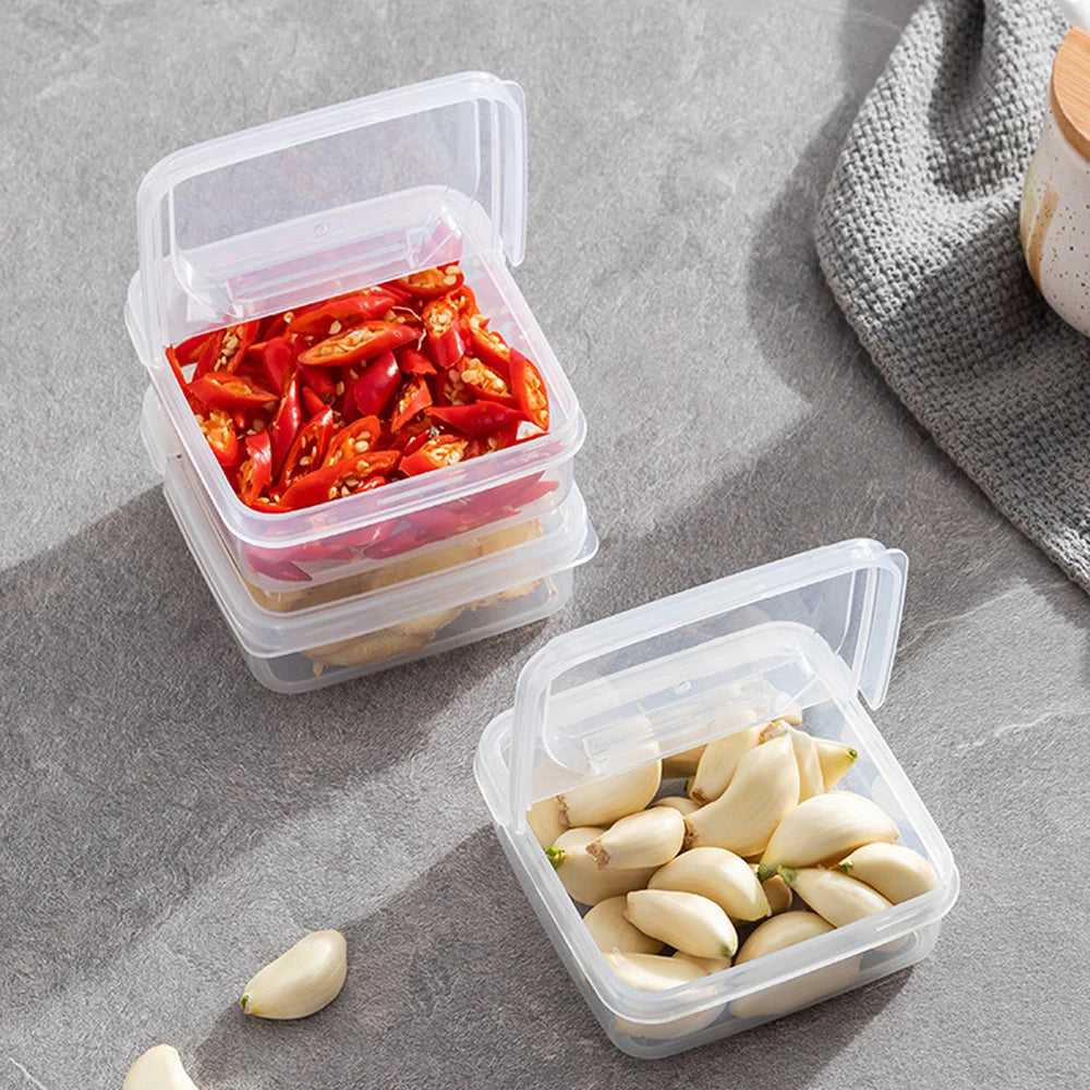 Plastic Refrigerator Cheese & Butter Storage Container Box