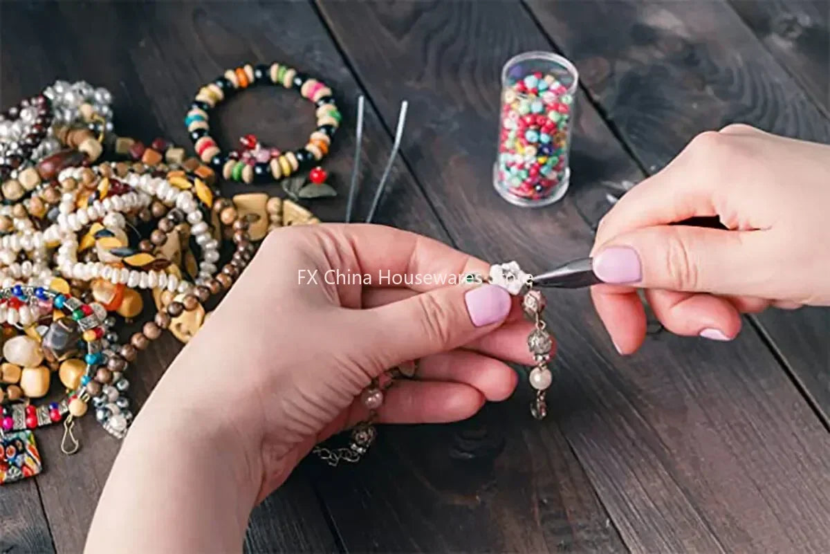 About 1200pcs Gold & Silver Jump Rings with Lobster Clasps + Pliers - DIY Jewelry Making Kit for Necklaces & Earrings Oasis Select