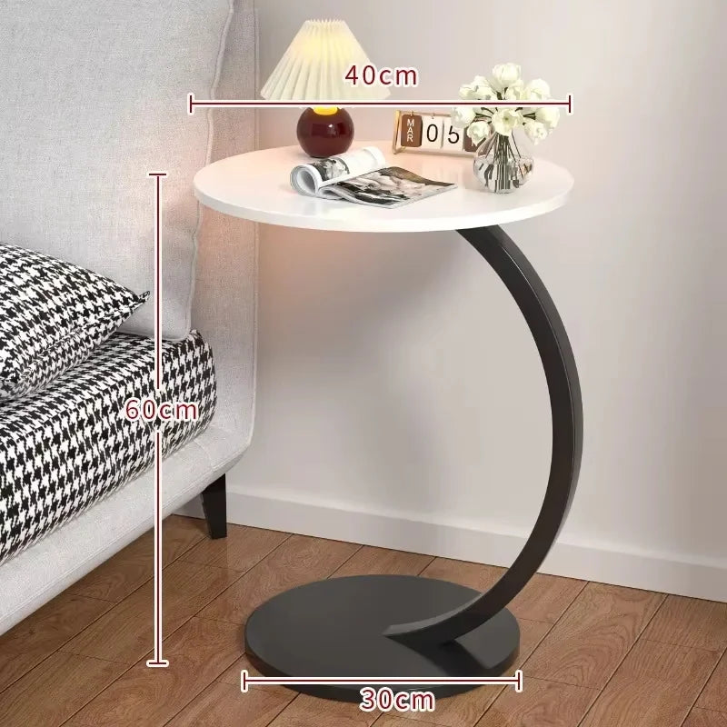Bedside shelf, small round table, sofa side table, coffee table, bedside table Oasis Select
