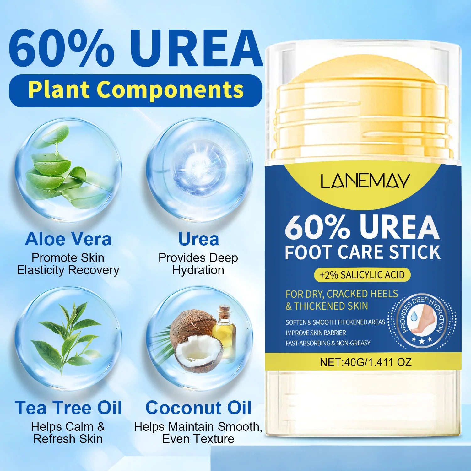 Lanemay Foot & Hand Repair Cream – Deep Moisture 40g