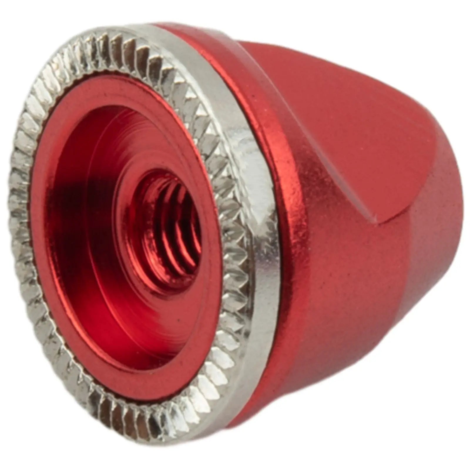 Mountain Bike Bicycle Hub Nut Assembly Component M5 Maintenance Parts Quick Release Spare Anti-slip Accessories Oasis Select Red