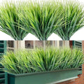 35cm Artificial Spring Grass Bundles | Faux Green Plant Decor