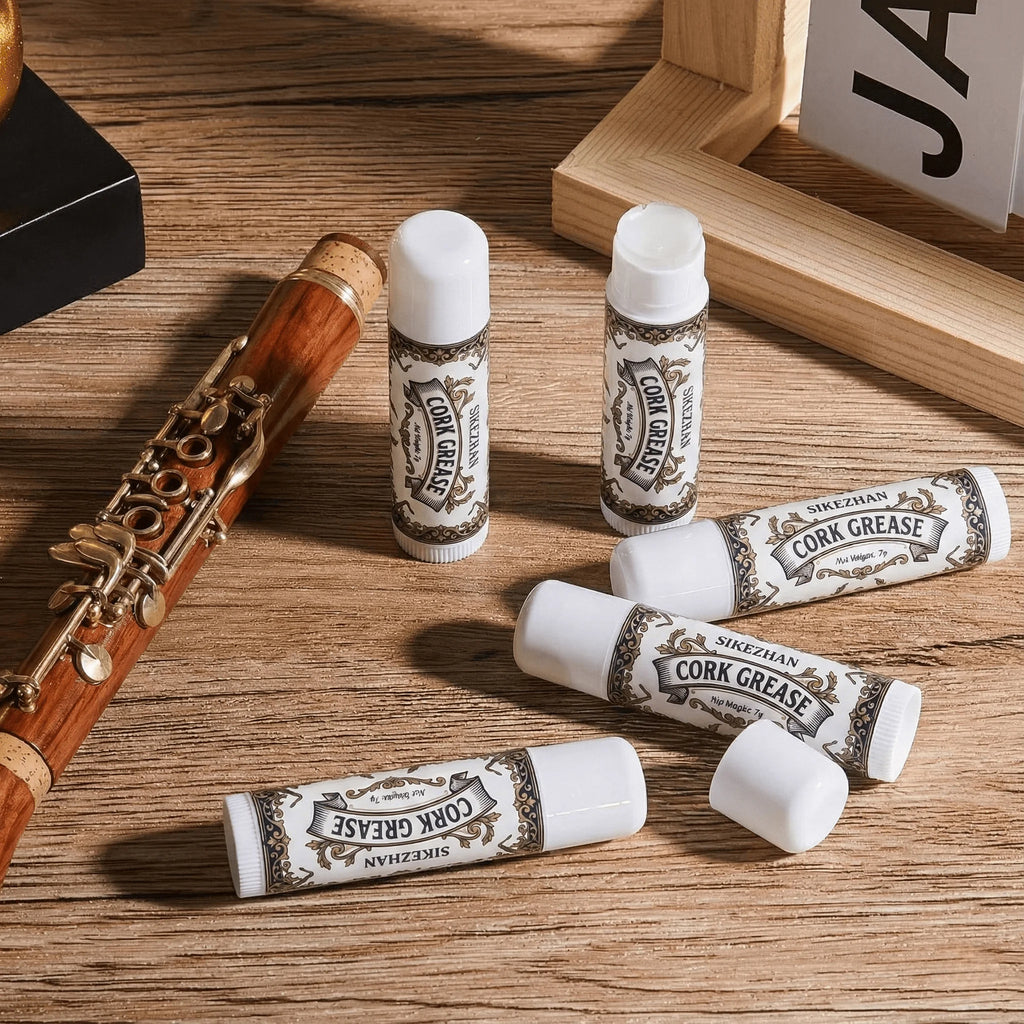 Universal Cork Grease for Saxophone Clarinet Flute Oboe Bassoon Woodwind Instrument Smooth Odorless Maintenance Lubricant Care Oasis Select