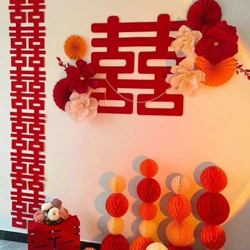 Paper Honeycomb Ball Lantern | Chinese New Year Party Decor