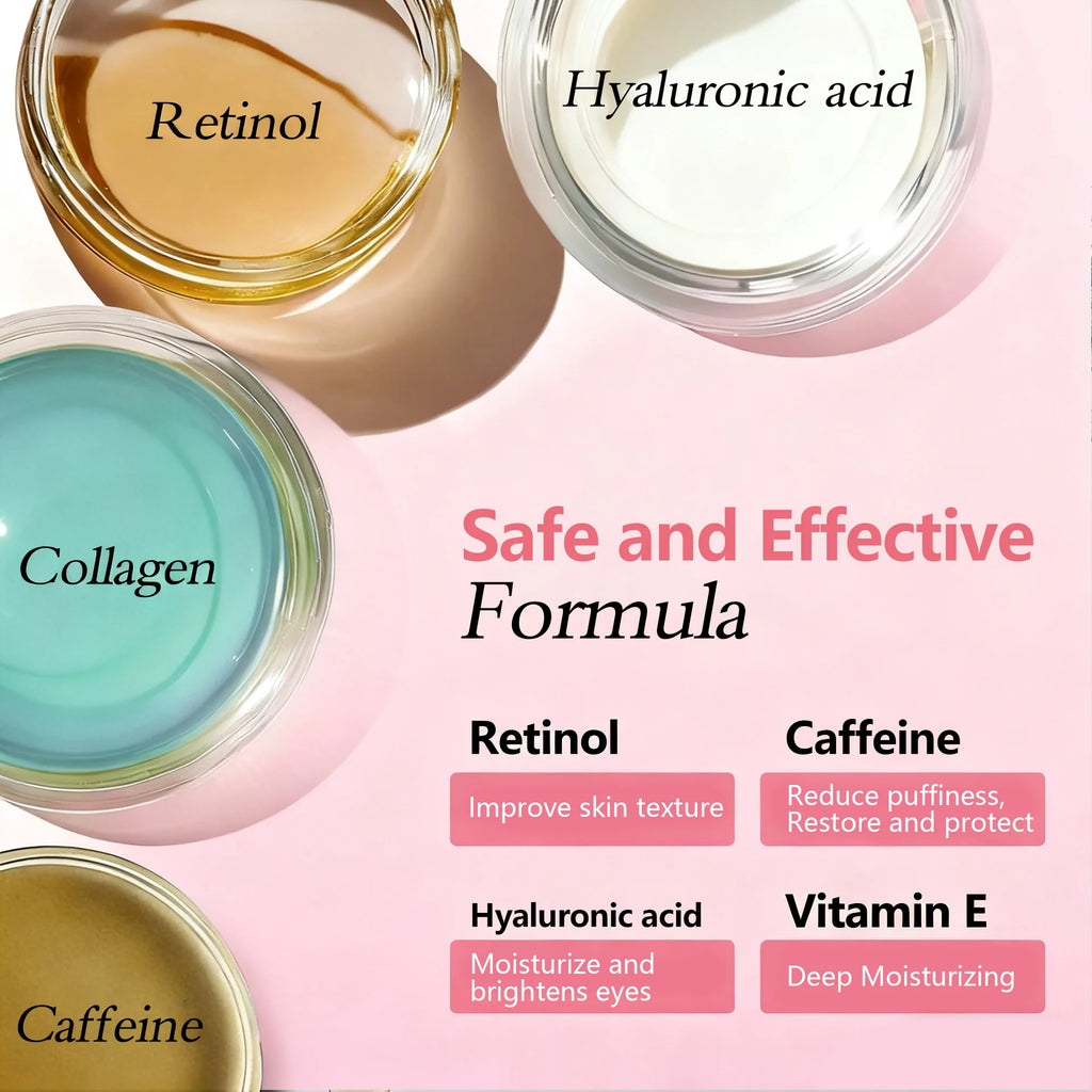 Caffeine Eye Cream Stick – Retinol & Vitamin E, 9g