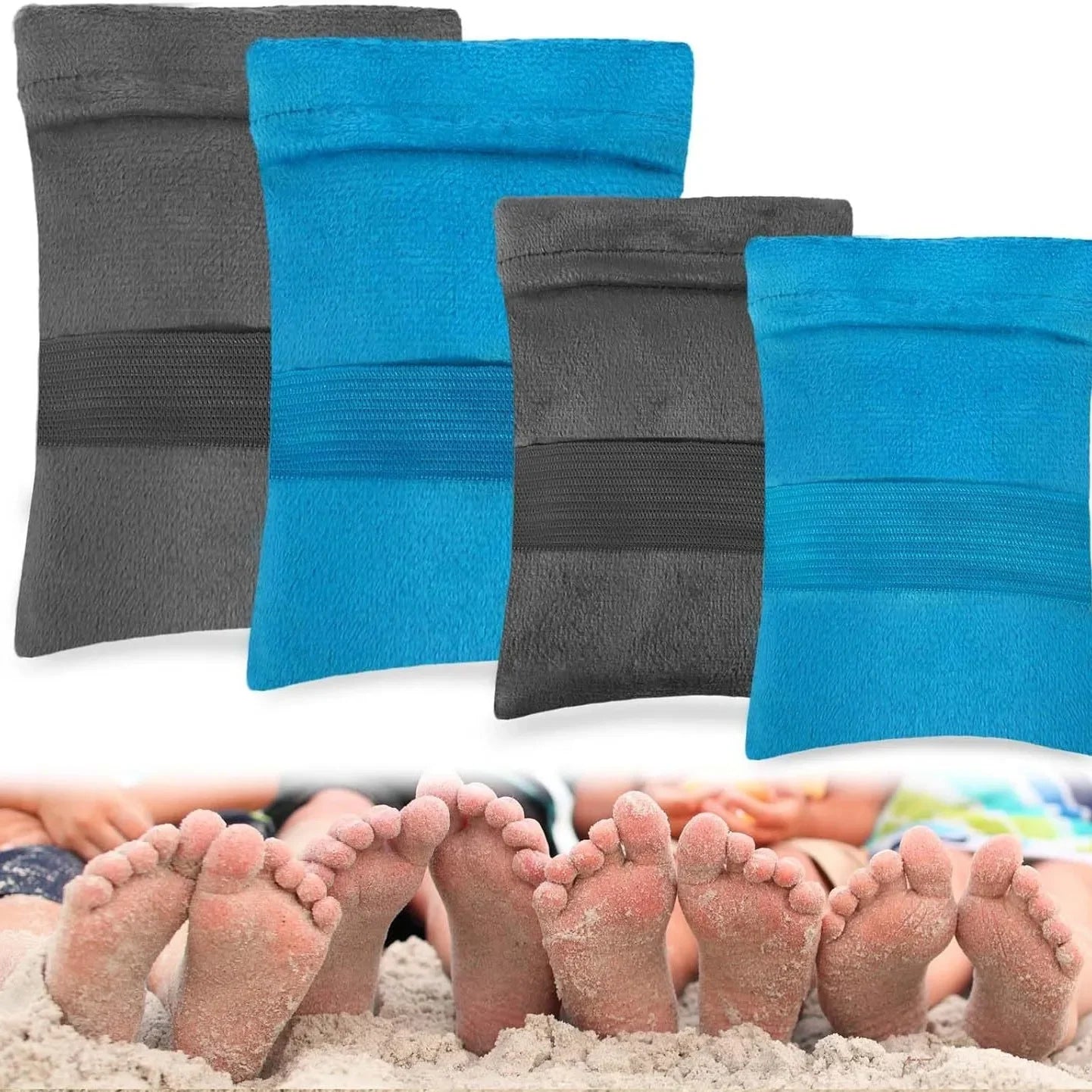 1PC Beach Sand Remover Sand Removal Gloves Beach Sand Removal Bag Sand Removal Brush Beach Holiday Camping Outdoor Essential Oasis Select