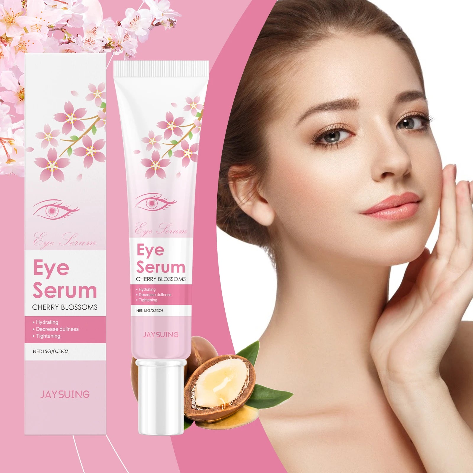 Sakura Eye Serum – Dark Circles, Puffiness & Wrinkle Cream Eye Serum Cream Oasis Select