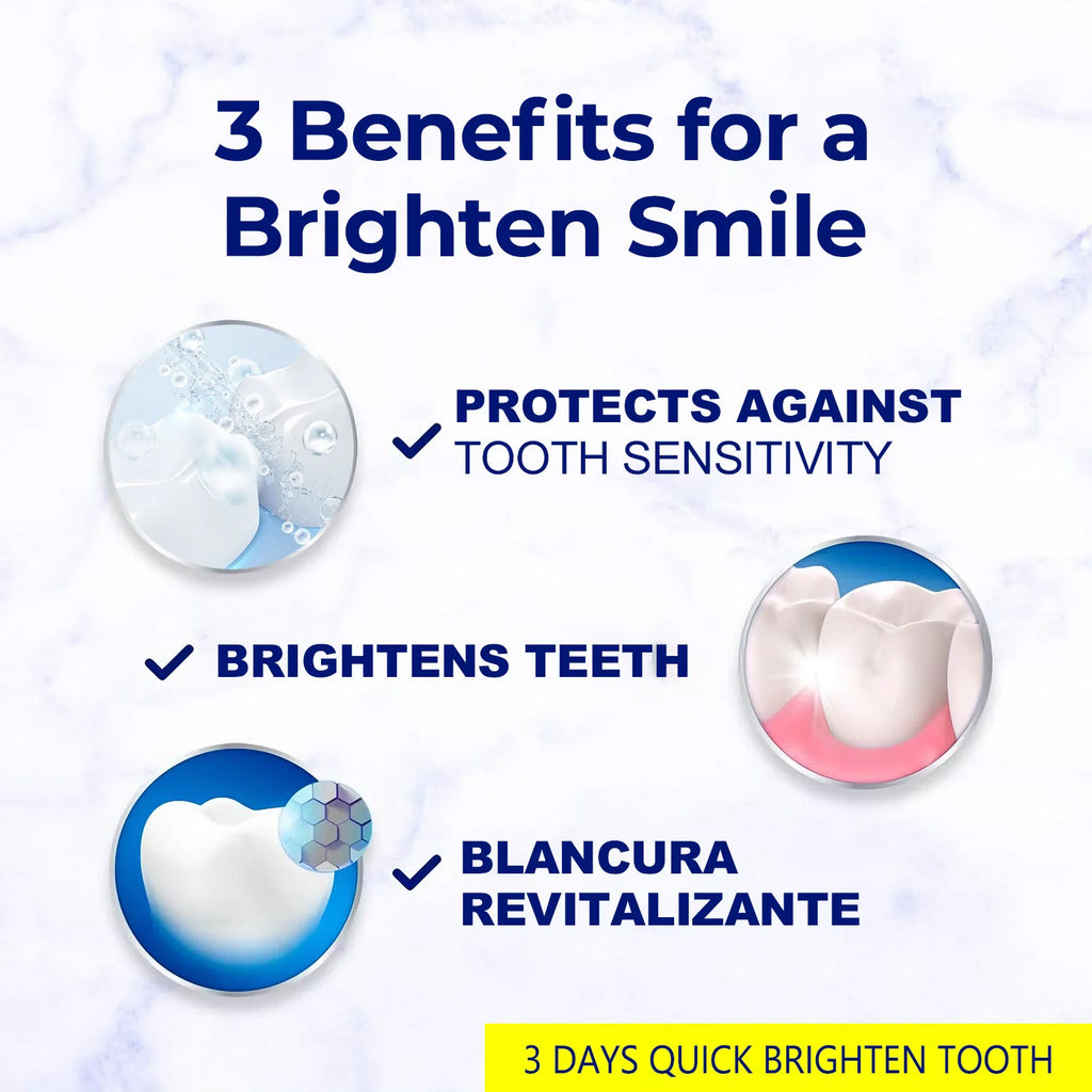 3D Whitening Toothpaste – Hydrogen Peroxide, Mint | 60g