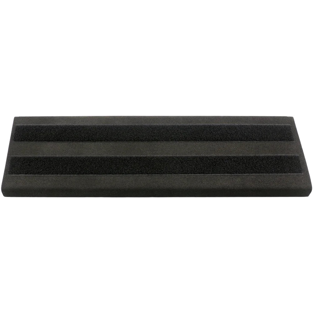 Efficient EVA Guitar Effect Pedalboard Lightweight with Tiered Structure and Cable Management for Musicians Black 50x15x4cm Oasis Select A
