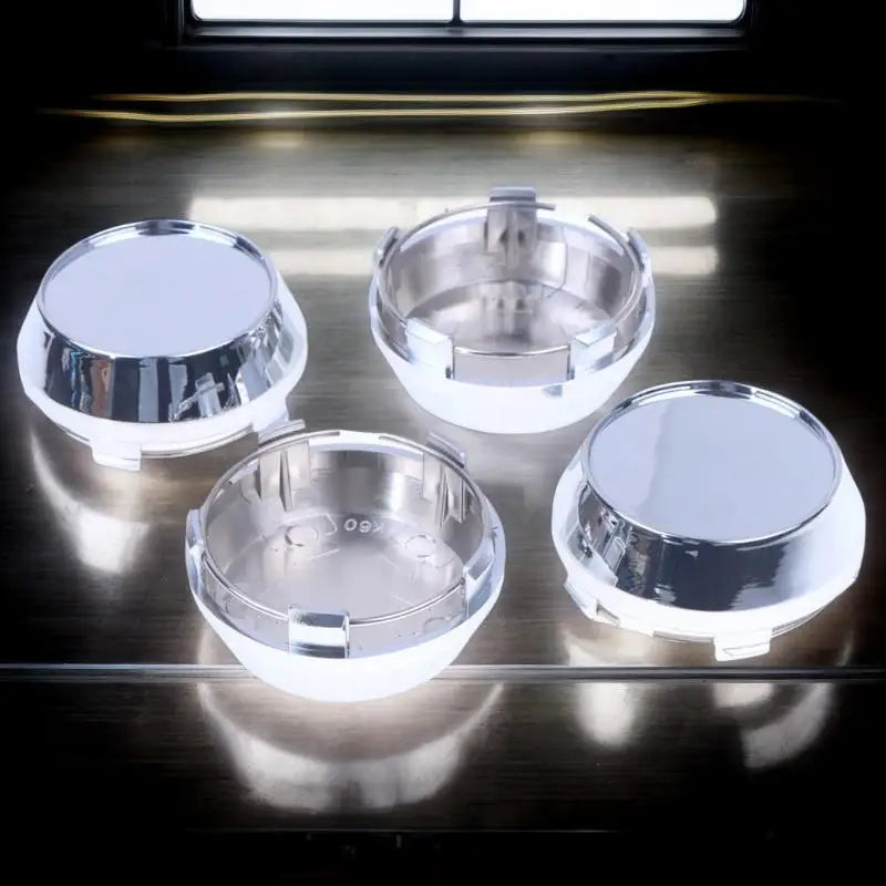 4Pcs Rim Center Cap 60mm/2.36" OD 56mm/2.2" ID For NEX-O Wheels MK009 #481K60 I40 16" Wheel Tyre Rim Hub Cap Cover Oasis Select