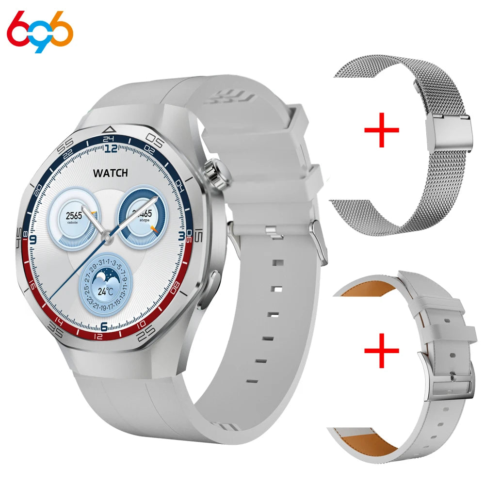 1.27" AMOLED Screen Smartwatch Men Women Health Smart Watches Sports Fitness Heart Rate Blue Tooth Call Weather Lady Bracelet Oasis Select SVGRS