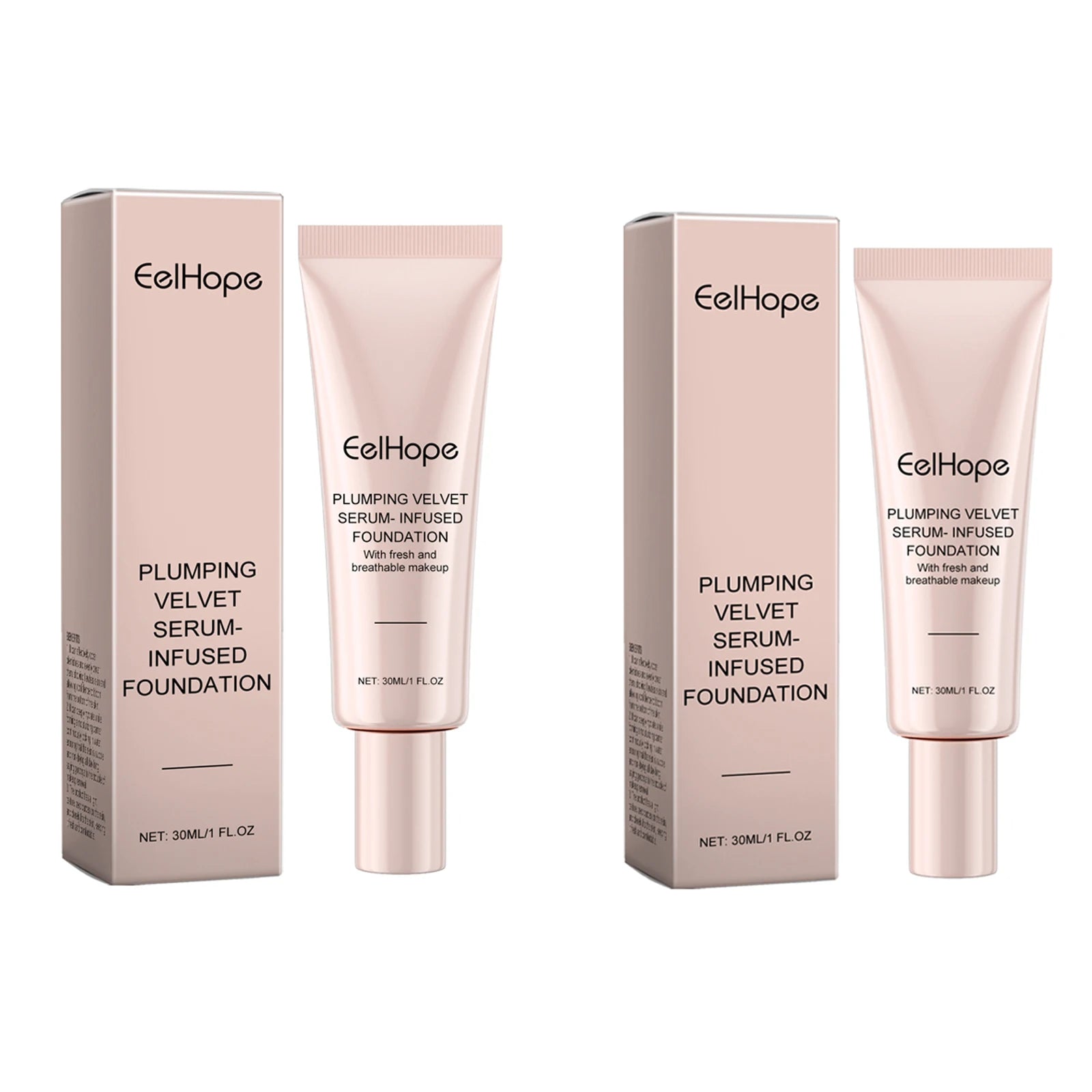 Eelhope Velvet Serum Foundation – Color Changing Matte Finish Serum Foundation Oasis Select