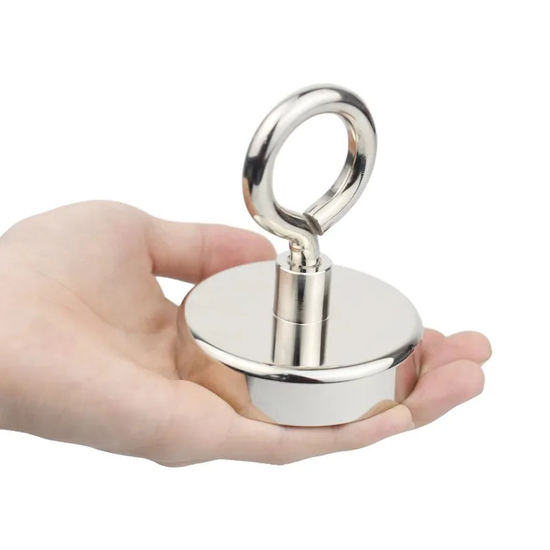 Super Strong Neodymium Fishing Magnet – Rare Earth Treasure Hunt