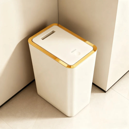 10L Odor-Proof Pet-Resistant Trash Can | Kitchen & Bathroom Bin Lidded Trash Can Oasis Select