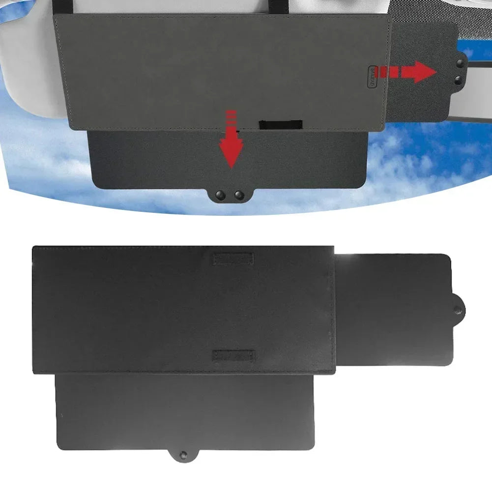 Summer Travel Driving In Sunlight Car Sun Visor Premium Car Visor Accessory Car Visor Extension Hassle-Free Installation Oasis Select