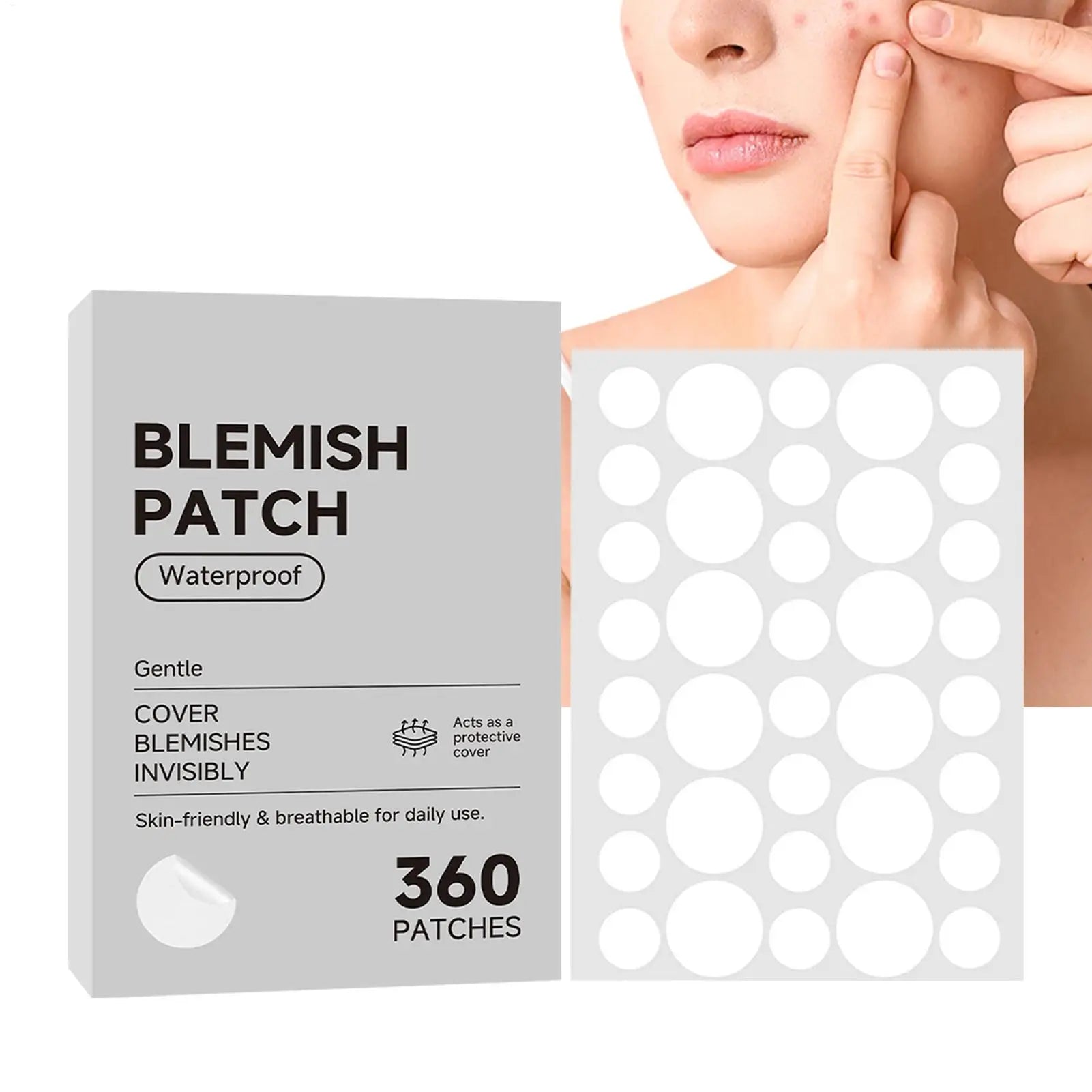 Anti-ance Patch Acne Marks Concealer Dots Repair Face Zit Hydrocolloid Waterproof Acne Spot Covering Patches Concealer Sticker Oasis Select