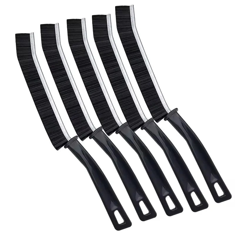 Hard-Bristled Crevice Cleaning Brush Grout Cleaner Scrub Brush Deep Tile Joints Crevice Gap Cleaning Brush Tools Accessories Oasis Select 5PCS L