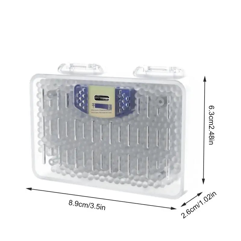 Mini Reusable Silica Gel Dehumidifier Card | USB Type-C Rechargeable