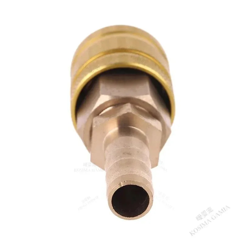 Inflation Adapter 8mm Leakproof Tire Inflation Quick Connector for Bicycle Motorcycle Car Tire Filling HD Conversion Accessories Oasis Select