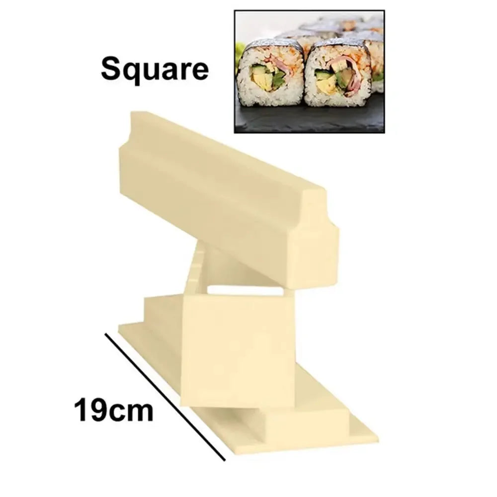 Sushi Making Kit – Rice Ball, Roll & Mold DIY Tool Set Sushi Maker Kit Oasis Select Square