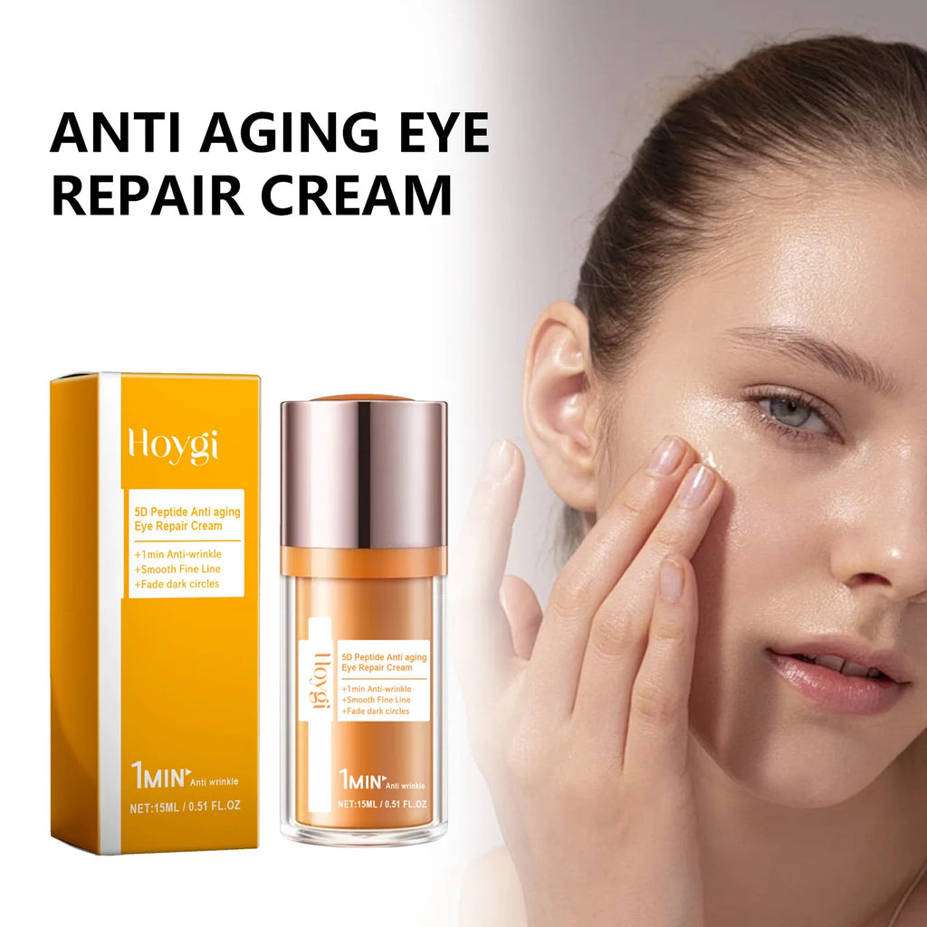 HOYGI 5D Peptide Eye Cream Anti-wrinkle Firming Remove Dark Circles Reduce Fine Lines Crow's Feet Oasis Select
