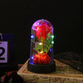 LED Rose Dome Ornament – Everlasting Artificial Flower Gift
