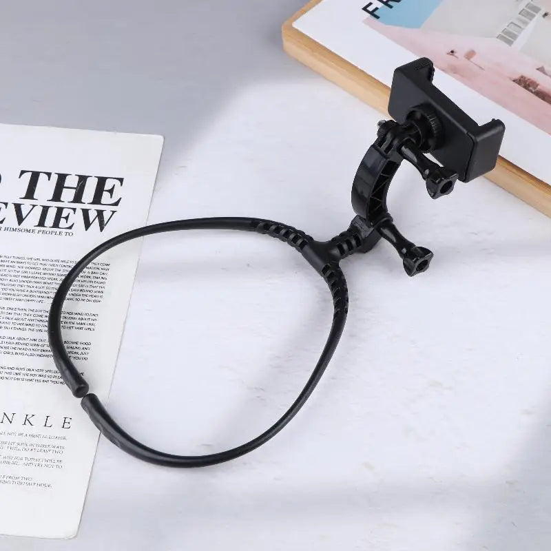 1Set Phone Action Camera 2 In 1 Neck Hold Mount For Action Universal Action Camera Phone Accessories Oasis Select