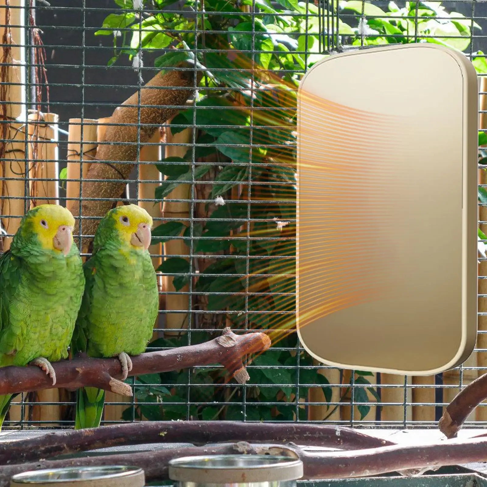 Bird Heater for Cage Bird Heating Perch Stand Warmer for Cage Terrarium Accessories for Hammock Aviary Indoor Travel Small Oasis Select