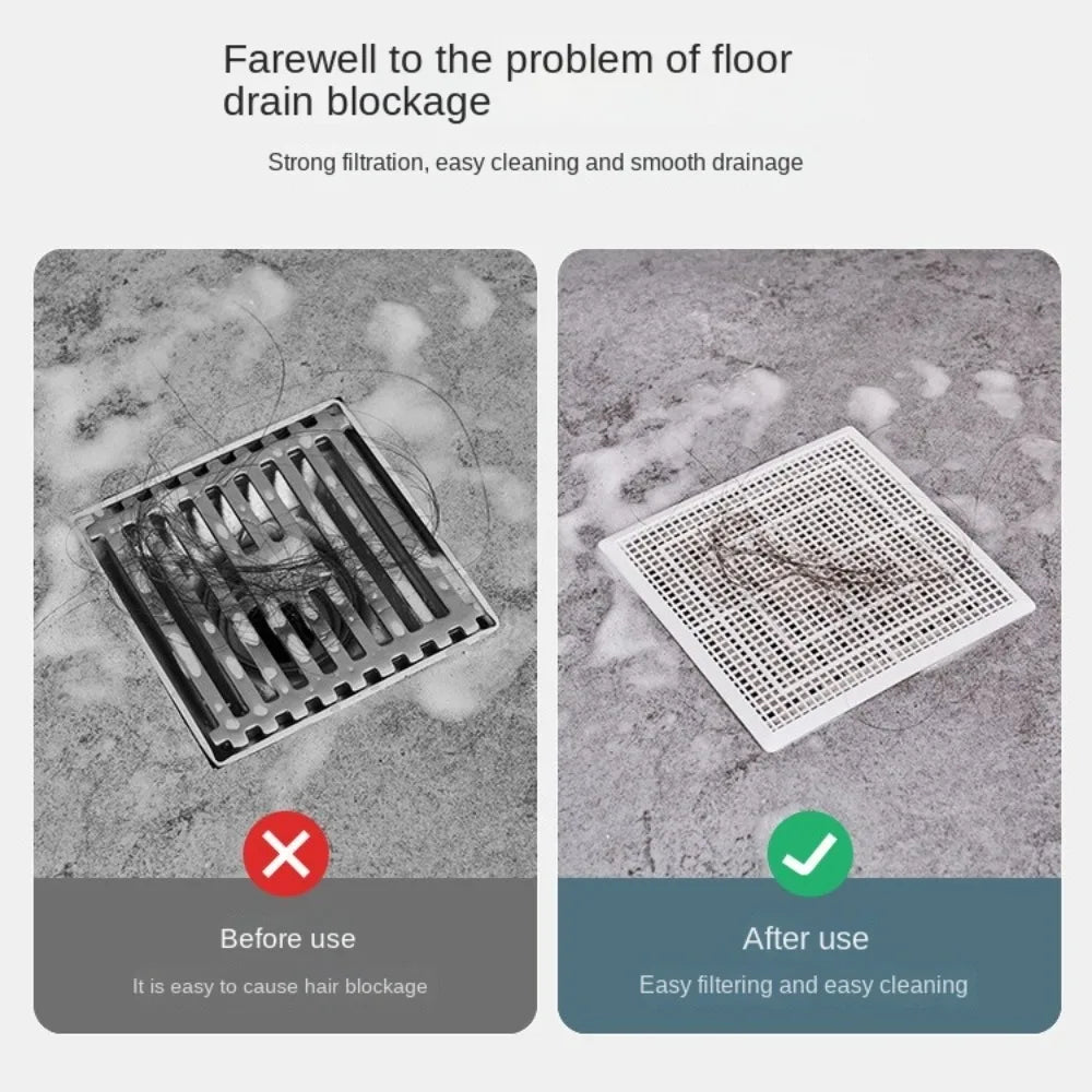 1 Pcs Anti-clogging Sink Filter Mesh Heat-resistant Strainer Net Cover Multifunctional Plastic Sink Strainer Net Kitchen Oasis Select