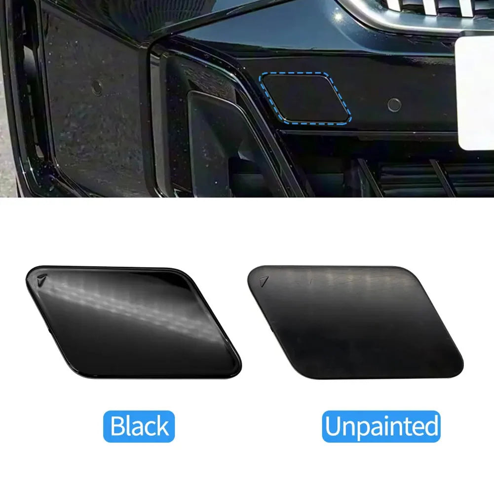 Front Bumper \Tow \Hook \Cover Cap For BMW X5 G05 LCI 2023-2026 Black ABS Trailer Hole Replacement Part 51118085620 Oasis Select