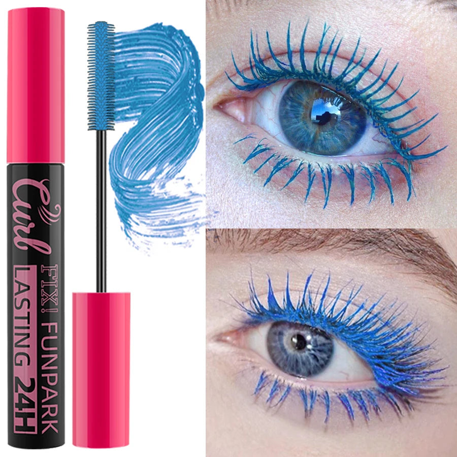 FUNPARK 9-Color Waterproof Mascara – Curling & Lengthening