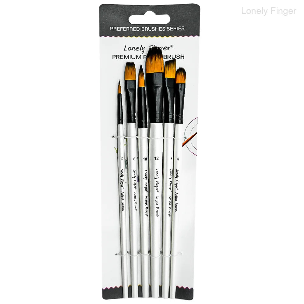 Paint Brushes Acrylic Painting Watercolor Oil Inks Gouache Crafts