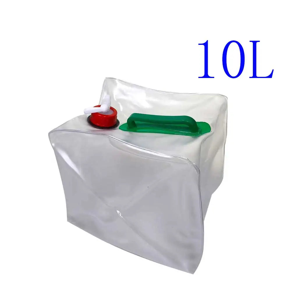 10L/20L Collapsible Water Bag Foldable Water Carrier Bucket Outdoor Water Container for Camping Hiking Picnic BBQ Travel Oasis Select L10