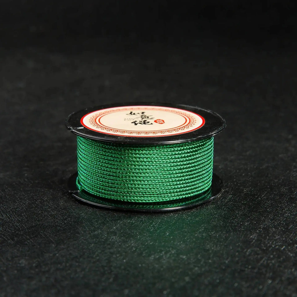 2.5mm Woven Starry Sky Ruyi Rope Finished Rope No-knot Necklace Jade Pendant Hanging Rope Oasis Select Gs631 Grass Green 2.5mm