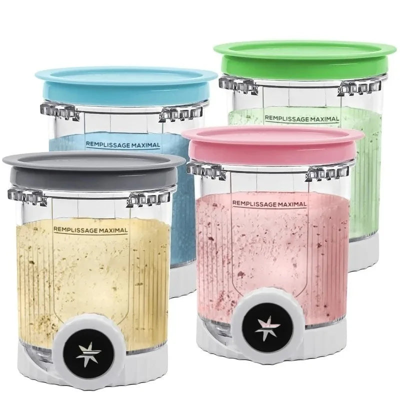 1pcs Pint Container Replacement Part for Swirl Ice Cream Maker BPA-Free & Dishwasher Safe Compatible Oasis Select