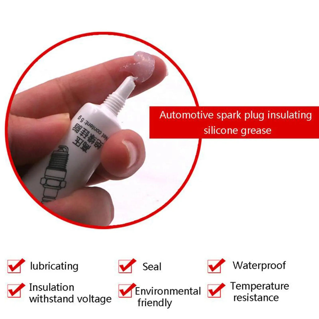 Dielectric Grease Silicone Paste Waterproof Marine Grease Safe High Temp Grease Plumbers Grease Temperature Corrosion Resistance Oasis Select
