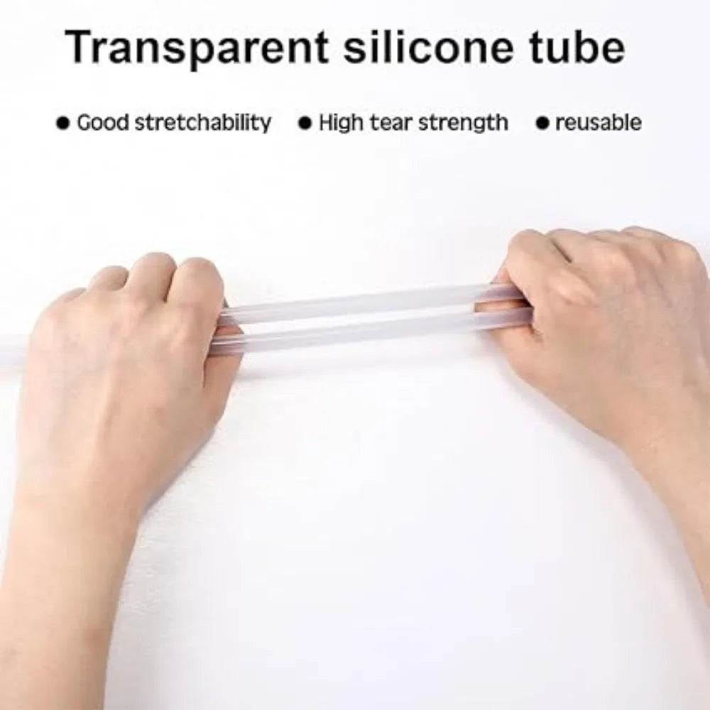 1 Set Universal Food Grade Inlet Pipe Water Dispenser Accessories Silicone Tube 6mm x 9mm Water Pipe Soft Automatic Suction Hose Oasis Select