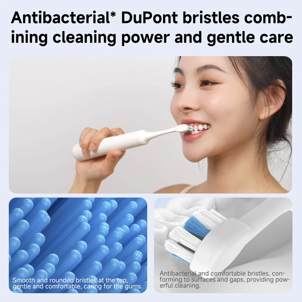 DOCO Sonic Electric Toothbrush vibration Smart Tooth Brush Head USB Rechargeable IPX7 Waterproof 3-gear Mode Oasis Select