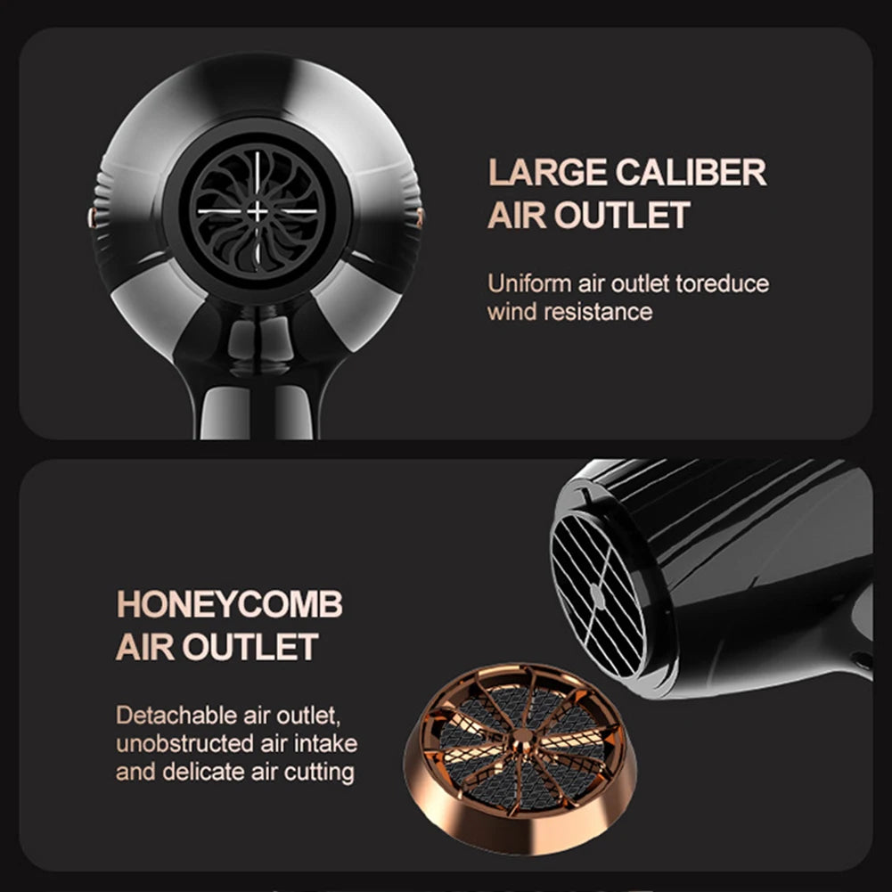 Stookits 6-in-1 Low Noise Hair Dryer | 800W Fast Dry