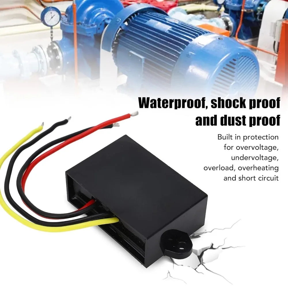DC/DC Boost Module 12V To 20V 5A 100W Voltage Reducer Regulator Step Up Converter Power Supply IP67 Transformer Plastic Housing Oasis Select