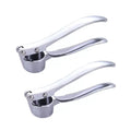 Garlic Press Crusher Mincer Kitchen Stainless Steel Garlic Smasher Squeezer Manual Press Grinding Tool Kitchen Accessories Oasis Select 2PCS
